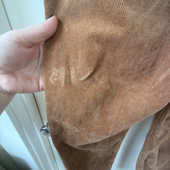 J. CREW Toffee Straight Leg Ankle Zip Corduroy Pants Size 29 - Picture 12 of 15